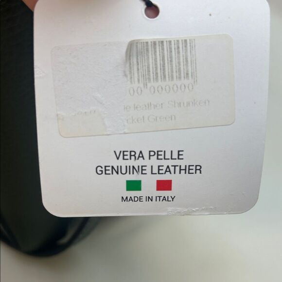 NWT Andrea Cardone Italia Green Leather Women's Bag - Picture 11 of 11